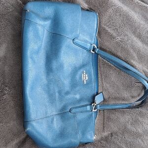 Coach Blue Leather Women's Bag